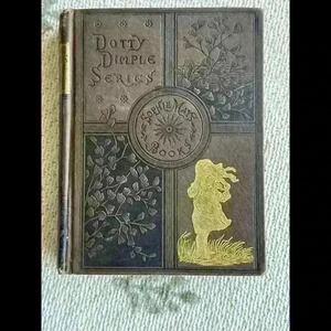 Dotty Dimple Series Flyaway by Sophie May 1870 Beautiful Antique childrens book